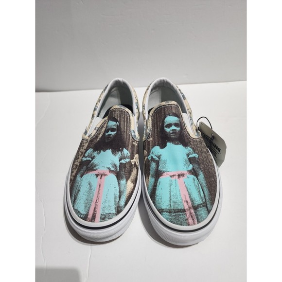 New VANS House Of Terror x Slip On ' The Shining Terror Shoes Women's 6 - Picture 4 of 9